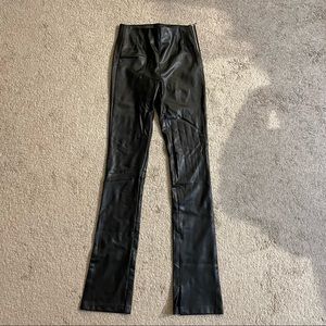 Zara Leather Pants